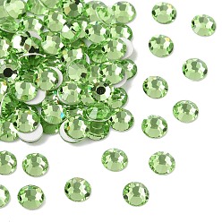 50520 Peridot Preciosa® maxima crystal без горячей фиксации плоские камни, чешский хрусталь, срыв твердой мозговой оболочки, круглый(438 11 615 шатон-роза), 50520 перидот, ss 6 (1.9~2.1 мм)