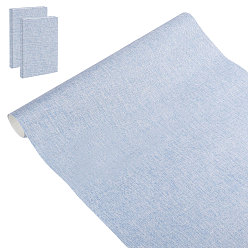 Гейнсборо 3 стили полиэфирных тканей, с бумажной спиной, для переплета книг, светло-серые, 1000x430x0.4 мм