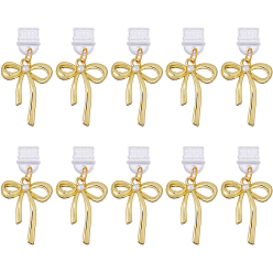 Золотой 10шт пластиковые мобильные пылезащитные заглушки, Сплав с подвесками, золотые, золотые, 39 мм