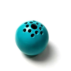 Средний Бирюзовый Миниатюрные украшения из смоляного шара вазы, аксессуары для домашнего кукольного домика с микро-ландшафтом, притворяясь опорными украшениями, средне бирюзовый, 60 мм