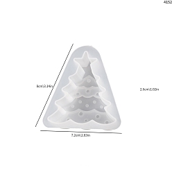 Рождественская елка Силиконовые формы для свечей своими руками, на Рождество, рождественская елка, 80x72x26 мм