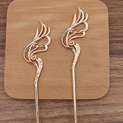 Light Gold Палочка для волос из сплава Феникс, золотой свет, 155x28 мм