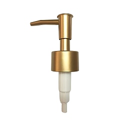 Gold Plastic Dispensing Pump, Fits Shampoo and Conditioner Jugs Bottles, Gold, 113x56x33cm