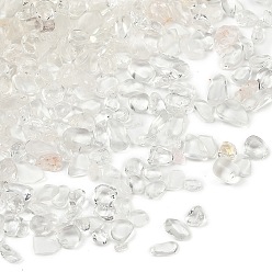 Хрусталь Природный кристалл кварца бусины, без отверстия , чип, 3~8x3~4.5x0.1~3 мм, Около 7142~20000 шт / 1000 г