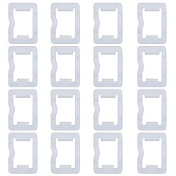 Белый 18 шт. нейлоновая крышка американского адаптера розетки, белые, 24x17x7 мм