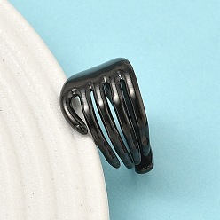 Palm 304 открытые кольца манжеты из нержавеющей стали, без кадмия и без свинца и без никеля, ладонь, 14 мм, размер США 7 1/4 (17.5 мм)