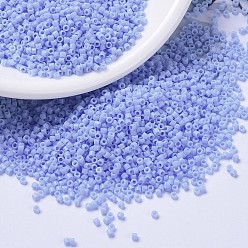 (DB1137) Непрозрачный Агатовый Синий Бусины miyuki delica, цилиндр, японский бисер, 11/0, (дБ 1137) непрозрачный агатовый синий, 1.3x1.6 мм, отверстия: 0.8 мм, около 10000 шт / мешок, 50 г / мешок