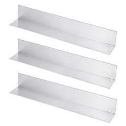 Платина 3шт. алюминиевый сплав, L-образный уголок, платина, 330x50x2 мм