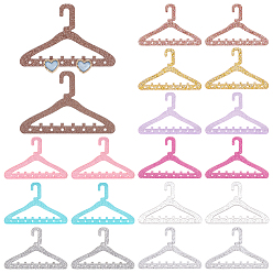 (52) Непрозрачная лаванда 20 шт. 10 цвета 8 мини-блестящая акриловая подвеска для сережек с отверстием, аксессуары для сережек, для держателя-органайзера для серег, разноцветные, 5x7.6x0.3 см, отверстие : 2 мм, 2 шт / цвет