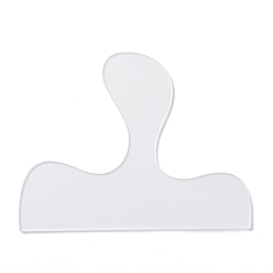 Clear Acrylic Charcuterie Board Handle Template, Cutting Board Router Template, Woodworking Tracing Stencils, Laser Cut Guide Tool, Clear, 250x200x4.5mm