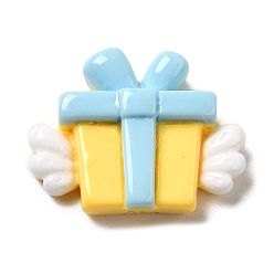 Box Тема Дня святого Валентина, непрозрачная смола, декодированные кабошоны, коробка, 21.5x27x7.5 мм