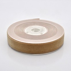 Цвет Древесины Полиэстер бархат лента для упаковки подарка и украшения празднества, деревесиные, 3/4 дюйм (19 мм), о 25yards / рулон (22.86 м / рулон)