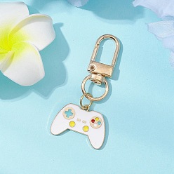 Другие Подвески из сплава с эмалью, Поворотные застежки-брелки для украшения сумок, игровой автомат, 56 мм