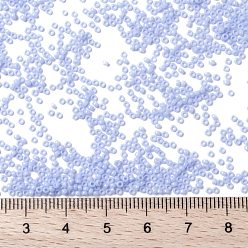 (RR494) Opaque Agate Blue MIYUKI Round Rocailles Beads, Japanese Seed Beads, (RR494) Opaque Agate Blue, 15/0, 1.5mm, Hole: 0.7mm, about 5555pcs/bottle, 10g/bottle