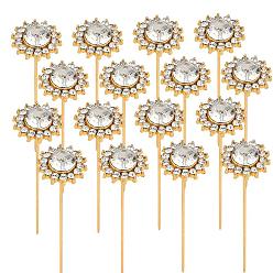 Золотой 16 шт. ..., для украшения свадебных букетов, золотые, 13.5~14 мм