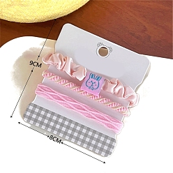 Pink Связей ткани волос, розовые, Размер упаковки: 90x80x12 mm