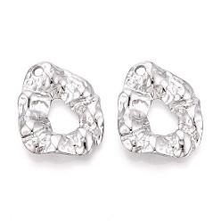 Нержавеющая Сталь Цвет Не тускнеет 304 соединительные кольца из нержавеющей стали, кованый разъем неправильной овальной формы, цвет нержавеющей стали, 30.5x24.5x5 мм, отверстие : 2.5 мм, внутренний диаметр: 11x8 мм