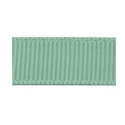 Sea Green High Dense Polyester Grosgrain Ribbons, Sea Green, 1/4 inch(6.5mm), about 100yards/roll
