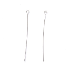 Платина Латунный штифт, без кадмия и без свинца, платина, 50~51x3x0.5 мм, 24 датчик, отверстие : 1.8 мм