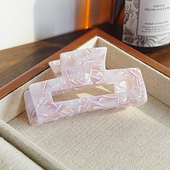 чертополох Заколки для волос с когтями из ацетата целлюлозы (смола), чертополох, 38x75 мм