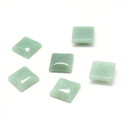 Aventurine Natural Green Aventurine Gemstone Cabochons, Square, 16x16x6mm