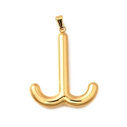Золотой 304 подвески из нержавеющей стали, якорь очарование, золотые, 38x31x4.5 мм, отверстие : 3x5 мм