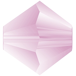 20020 840 Light Amethyst Matt Хрустальные бусины preciosa®, чешский хрусталь, биконус(451 69 302 рондель), 20020 840 светло-аметистовый матовый, 3 мм, отверстие : 0.8 мм