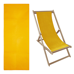 Gold Oxford Canvas Chair, Beach Chair Cloth Replacement Supplies, Gold, 1150x430x3.5mm