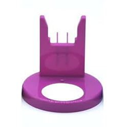 Фиолетовый Пластиковые держатели для пистолетов с горячим клеем, фиолетовые, 88x85 мм