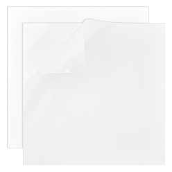White Self-adhesive Silicone Pads, Square, White, 300x300x2mm
