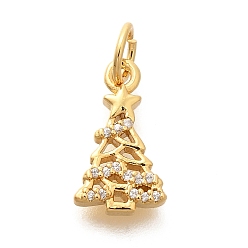 Настоящее золото 18K Латунь с микропокрытием, долговечный, без свинца и без кадмия, рождественская елка, с целью перехода в кольце, реальный 18 k позолоченный, 13x7.5x2 мм