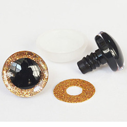 Белый Навахо Пластиковый безопасный глазок для корабля, с распоркой, кольцо с блестками из искусственной кожи, для поделок куклы игрушки кукольные плюшевые животные изготовление, навахо белый, 12 мм