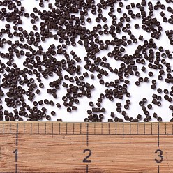 (DB1910) Matte Opaque Espresso MIYUKI Delica Beads, Cylinder, Japanese Seed Beads, 11/0, (DB1910) Matte Opaque Espresso, 1.3x1.6mm, Hole: 0.8mm, about 2000pcs/bottle, 10g/bottle