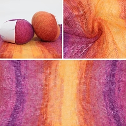 Серо-розавый Пряжа из шерстяного волокна, для свитера, шапки, носков, детских одеял, увядшая роза, 3 мм