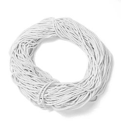 WhiteSmoke Polyester Cord, Twisted Cord, WhiteSmoke, 5mm, about 97~100m/bundle