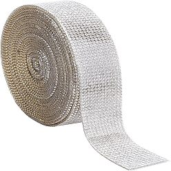 Кристалл Термоплавкое стекло со стразами, Для обрезки сумок и обуви, кристалл, 27 мм, 4 м / рулон