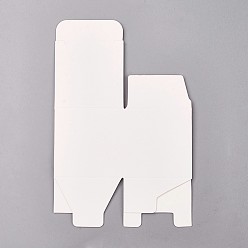 Белый Крафт-бумага, квадратный, белые, 5x5x5 см
