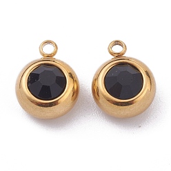 Реактивный Самолет 201 из нержавеющей стали амулеты горный хрусталь, очарование камня, плоско-круглые, золотые, струя, 13x10x6 мм, отверстие : 1.8 мм