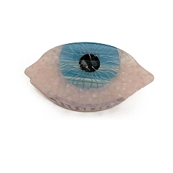 Синий Заколки для волос с когтями из ацетата целлюлозы (смола), злые глаза, заколка для волос для женщин и девочек, синие, 93x45 мм