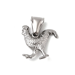 Нержавеющая Сталь Цвет 304 Настройки горный хрусталь из нержавеющей стали кулон, цыпочки прелести, цвет нержавеющей стали, пригодный для стразов 1 мм, 20x19x5 мм, отверстие : 8 мм