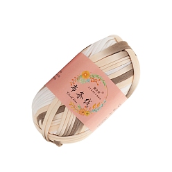 Льняное Полотно Супермягкая полиэфирная пряжа, для ручного вязания толстой нити, белье, 23 мм