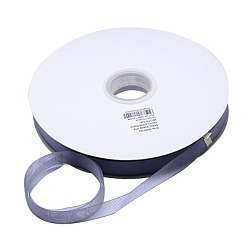 Серый Полиэстер органза лента, серые, 1/2 дюйм (13 мм), 200 ярдов / рулон (182.88 м / рулон)