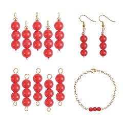 Малайский Нефрит 10 шт тройной натуральный малайзийский нефрит круглые подвески из бисера, с золотыми 304 штифтами с шаровой головкой из нержавеющей стали, железным штифтом с проушиной и латунными бусинами, 30.2~30.3x8 мм, отверстие : 2 мм