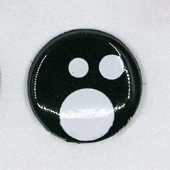 Black Craft Plastic Doll Eyes, Stuffed Toy Eyes, Flat Round, Black, 16mm