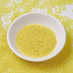 (DB0854) Матовый Прозрачный Желтый AB Бусины miyuki delica, цилиндр, японский бисер, 11/0, (дБ 0854) матовый прозрачный желтый ab, 1.3x1.6 мм, Отверстие: 0.8 мм, о 2000 шт / бутылка, 10 г / бутылка