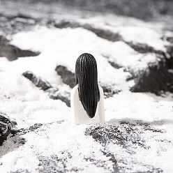 Ghost Миниатюрные фигурки из смолы на Хэллоуин, аксессуар для кукольного домика, призрак, 28x14 мм