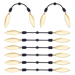 Oro 8unidades de señuelos de pesca de latón, Cuchillas giratorias de atracción de pesca, para señuelos duros gusano spinner cebos cucharas aparejos fabricación, dorado, 128 mm