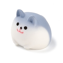 Собака Милые украшения из смолы в виде животных, украшения для демонстрации микро-ландшафтов, собака, 18x21.5x23.5 мм