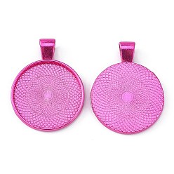 Камелия Электрофорез настройки кабошон Сплав, плоско-круглые, камелия, лоток : 25 мм, 35.5x27.5x5.5 мм, отверстие : 4.5x6 мм