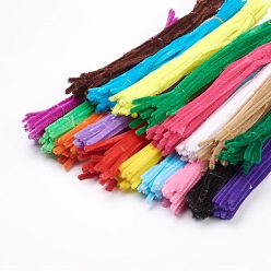 (52) Непрозрачная лаванда 11.8 дюймовое рождественское украшение из мишуры diy стебель синели мишура гирлянда ремесло проволока, разноцветные, 300x5 мм